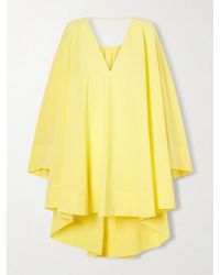 Jacquemus - Paysan Oversized Cotton-Blend Mini Dress - Lyst