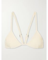 Haight - Cora Ribbed Bikini Top - Lyst