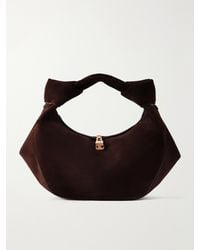 Gabriela Hearst - Antonia Mini Suede Shoulder Bag - Lyst