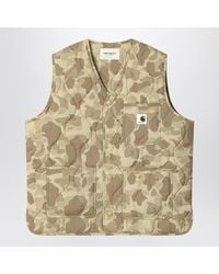 Carhartt - W Skyler Vest Camo Duck Desert - Lyst