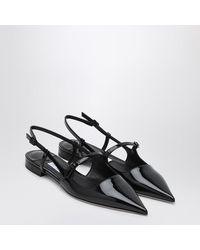 Jimmy Choo - Patent Leather Didi Flat Shoes - Lyst