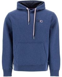 Eden Park - Hooded Sweatshirt With Embroidered Logo - Lyst