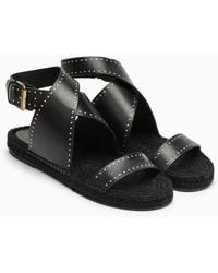 Isabel Marant - Studded Leather Sandal - Lyst