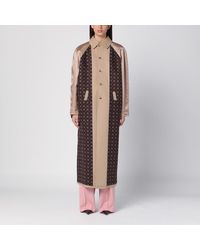 Moschino - Reversible Trench Coat - Lyst