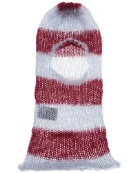C.rusade - Balaclava Helmet 3 In Mohair A Righe - Lyst