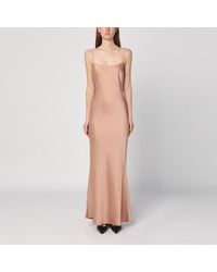 ANDAMANE - Light Dress With Back Draping - Lyst
