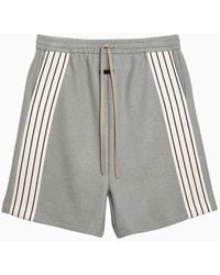 Fear Of God - Mini Striped Wool Bermuda Shorts - Lyst