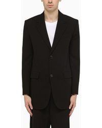 Ami Paris - Wool Single-Breasted Jacket - Lyst