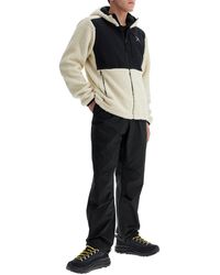 Montura - Felpa Con Zip E Cappuccio Sherpa - Lyst