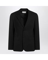 Ami Paris - Single-Breasted Jacket Wool - Lyst