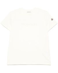 Moncler - Logo Cotton T-Shirt - Lyst