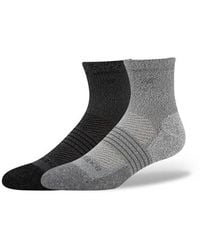New Balance - Pro Training Cushion Qtr Socks 2 Pack - Lyst