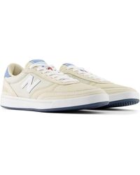 New Balance - Nb Numeric 440 In White/red Suede/mesh - Lyst