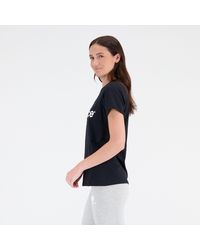 New Balance - Essentials Reimagined Archive Cotton Jersey Athletic Fit T-shirt - Lyst
