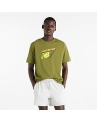 New Balance - Classic Tri-Logo T-Shirt - Lyst