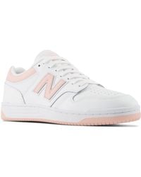 New Balance - 480 /pink Trainers - Lyst