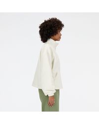 New Balance - Sport essentials oversized jacket - Lyst