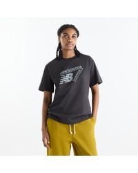New Balance - Classic Tri-Logo T-Shirt - Lyst