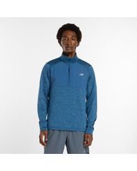 New Balance - Rc Essential Heat Grid 1/2 Zip - Lyst