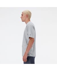 New Balance - Iconic collegiate graphic t-shirt in grau - Lyst