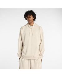 New Balance - Oversized Center Embroidered Hoodie - Lyst