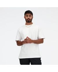 New Balance - Athletics Cotton T-Shirt - Lyst