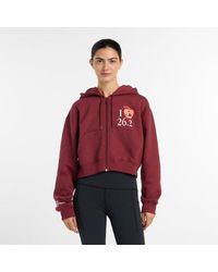 New Balance - Nyc Marathon Fleece Full Zip - Lyst