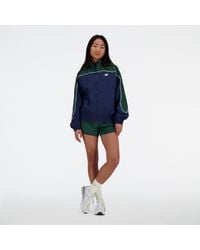 New Balance - Sportswear's greatest hits woven jacket in blu - Lyst