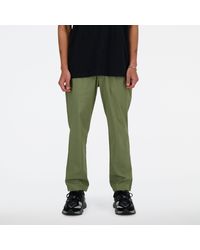 New Balance - Twill straight pant 28" in verde - Lyst