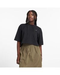 New Balance - Damen Logo Oversized Jersey T-Shirt - Lyst