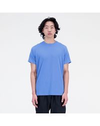 New Balance - R.w. tech with dri-release t-shirt - Lyst