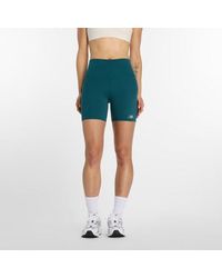 New Balance - Nb Harmony High Rise Short 6" - Lyst
