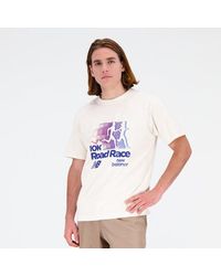 New Balance - Homme Athletics Remastered Graphic Cotton Jersey Short Sleeve T-Shirt En, Taille - Lyst