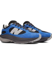 New Balance - Wrpd Runner In Blue/black/grey Suede/mesh - Lyst