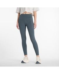 New Balance - Nb Sleek Pocket High Rise Legging 25" - Lyst