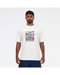 New Balance - Hoops Graphic T-shirt - Lyst