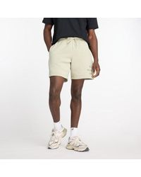 New Balance - Iconic Collegiate Fleece Short 7" - Lyst