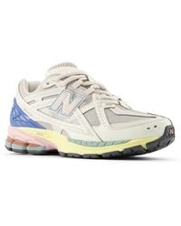 New Balance - 1906 Utility In Beige/blue/pink Suede/mesh - Lyst