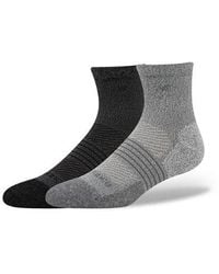 New Balance - Pro Training Cushion Qtr Socks 2 Pack - Lyst