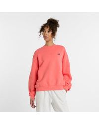 New Balance - Reimagined Fleece Crew - Lyst