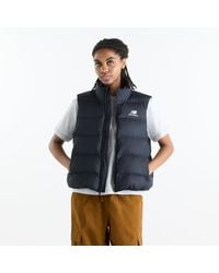 New Balance - Boston Puffer Vest - Lyst