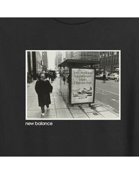 New Balance - Professional Athletic T-shirt In Black Cotton - Lyst