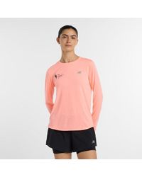 New Balance - Nyc Marathon Athletics Long Sleeve Shirt - Lyst