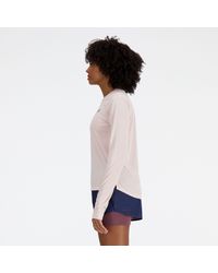 New Balance - Athletics Long Sleeve In Poly Knit - Lyst
