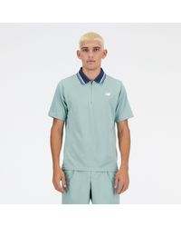 New Balance - Tournament polo in verde - Lyst