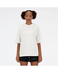 New Balance - Hyper Density Jersey Oversized T-shirt - Lyst