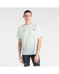 New Balance - London Edition Visually Technical Rc Essential Run T-Shirt - Lyst
