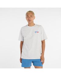 New Balance - Athletics Premium Logo T-Shirt - Lyst