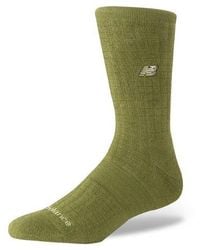 New Balance - Active Heavyweight Waffle Knit Crew 1 Pair - Lyst