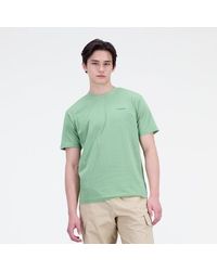 New Balance - Homme Essentials Cafe Shop Front Cotton Jersey T-Shirt En, Taille - Lyst